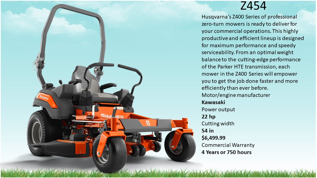 2022 Husqvarna HC4 Z454 BUNDLE for sale in All Locations, GA. Lanier
